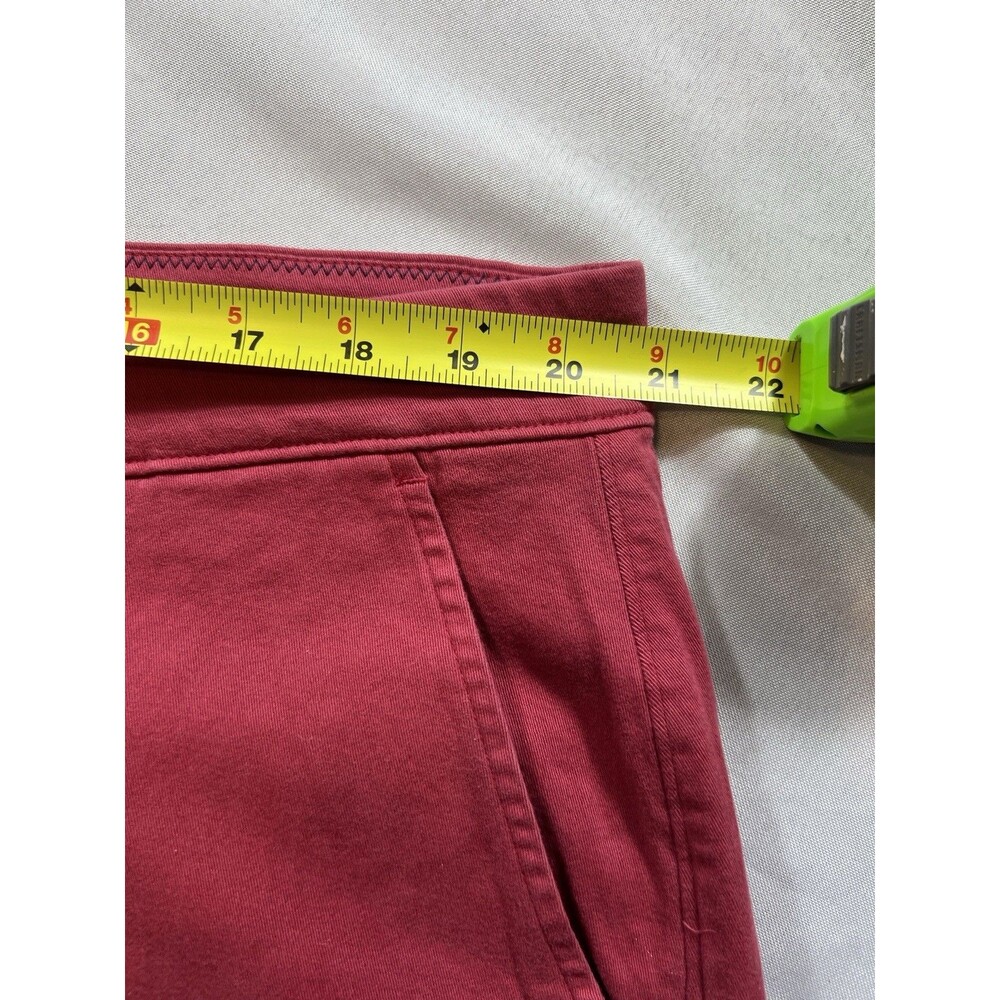 NWT Men’s Johnnie O Malibu Red Neal 9” Chino Golf Shorts Casual Size 40 - Picture 7 of 11